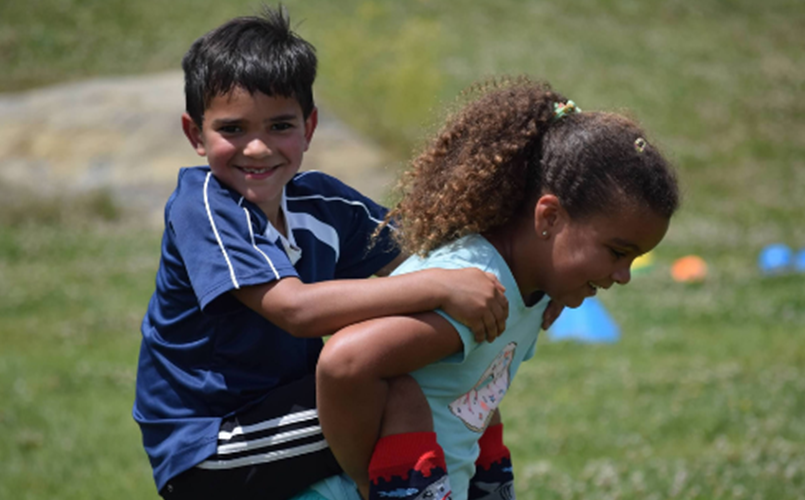 Campers having fun!